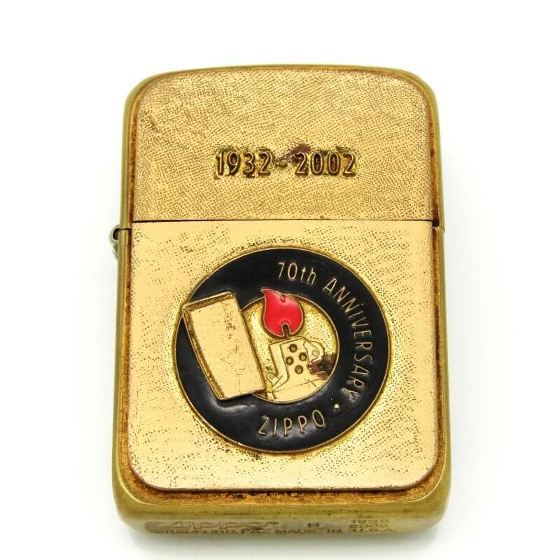 ZIPPO ジッポー 70th Anniversary 1932-2002 2002年製 70周年記念 オイルライター 28009370