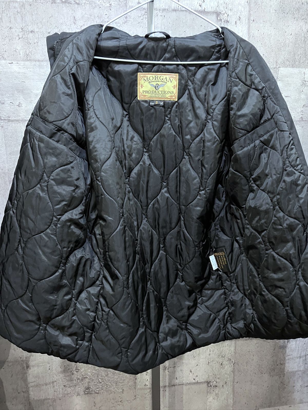 MORGAN PRODUCTIONS 中田商店 THERMOLITE M-65 ジャケット 黒 S 