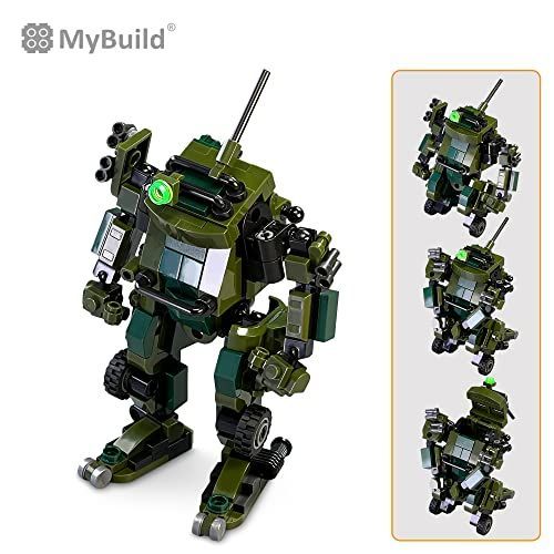 MyBuild メカフレーム Ajax 車セット 軍隊 組み立ておもちゃ 陸軍