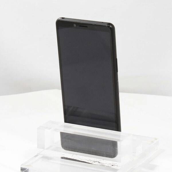 Y1064docomoSIMロック解除済みXperia 10 II SO-41A 中古品〕 Xperia 10 II 64GB ブラック SO-41A docomoロック解除