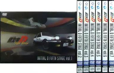 中古】アニメDVD 頭文字(イニシャル)D Fifth Stage 単巻 全7巻セット