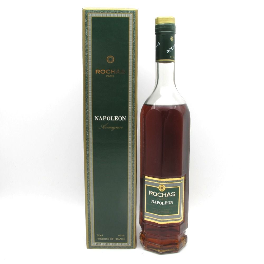 ブランデー ROCHAS ロシャス ナポレオン アルマニャック NAPOLEON ARMAGNAC 700ml 40% 洋酒 古酒 未開栓 |  ¡Compre en Mercari de Japón! El | Buyee