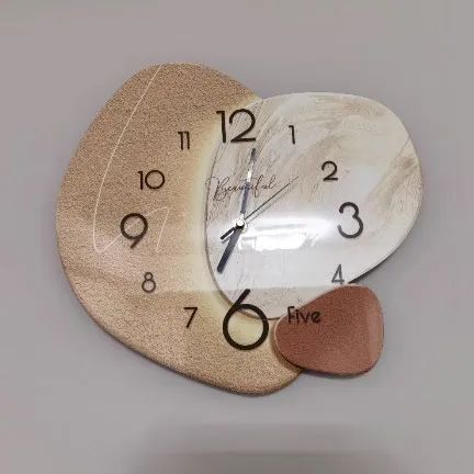 clock039】北欧 ニュアンス 壁掛け 掛け時計 モダン インテリア雑貨