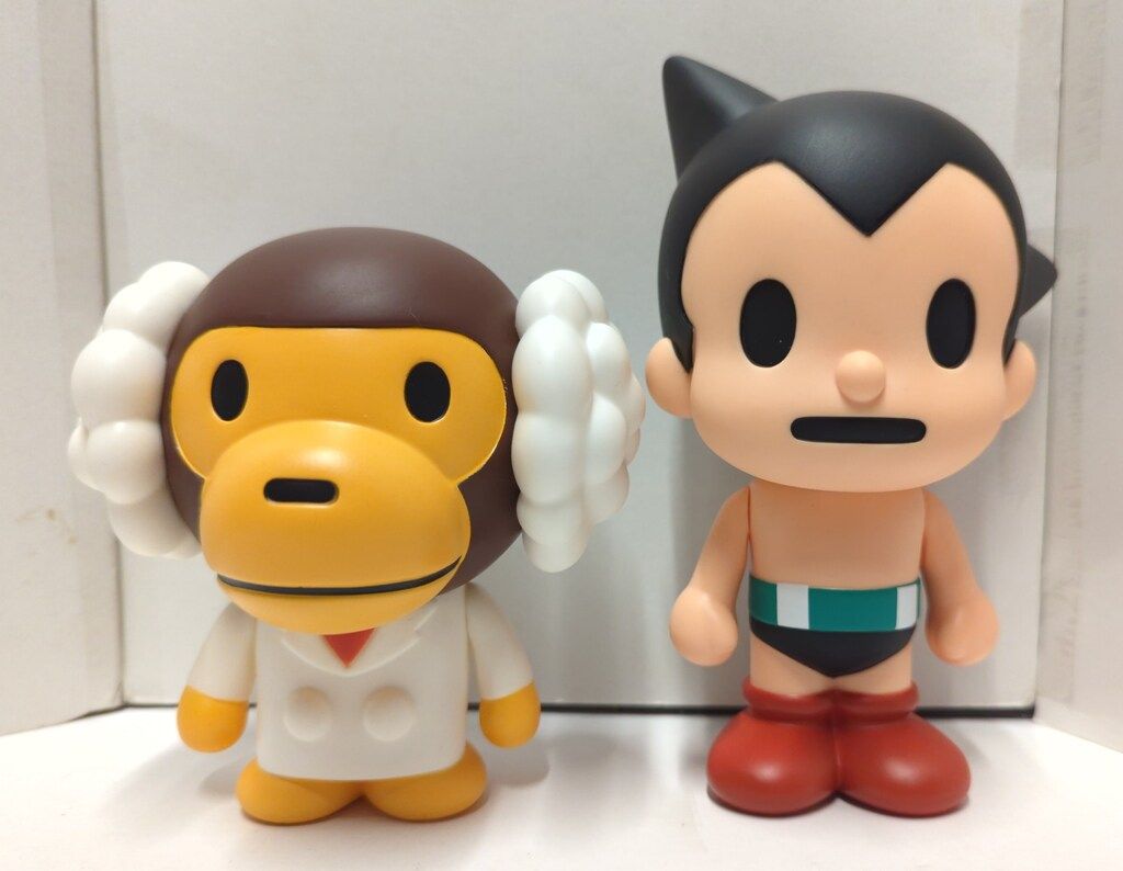MEDICOMTOY VCD A BATHING APE BAPE PLAY Dr.MILO & 人気 ASTRO BOY