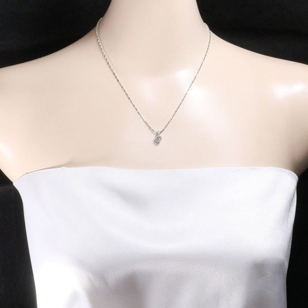 専用　Pt900、Pt850鑑定書付き天然カラーダイヤのネックレス 楽天市場】プラチナ PT850 PT900 H&C ダイヤモンドネックレス