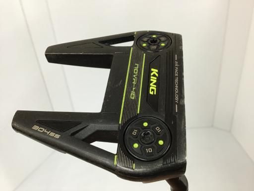コブラ KING NOVA-40 ショートスラント 34インチ パター PT スチール フレックスその他 メンズ 男性用 右利き 右用 Cランク ゴルフクラブ
