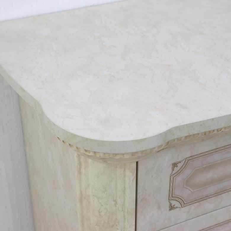 ☆サルタレッリ アマルフィ 7段チェスト アイボリー イタリア