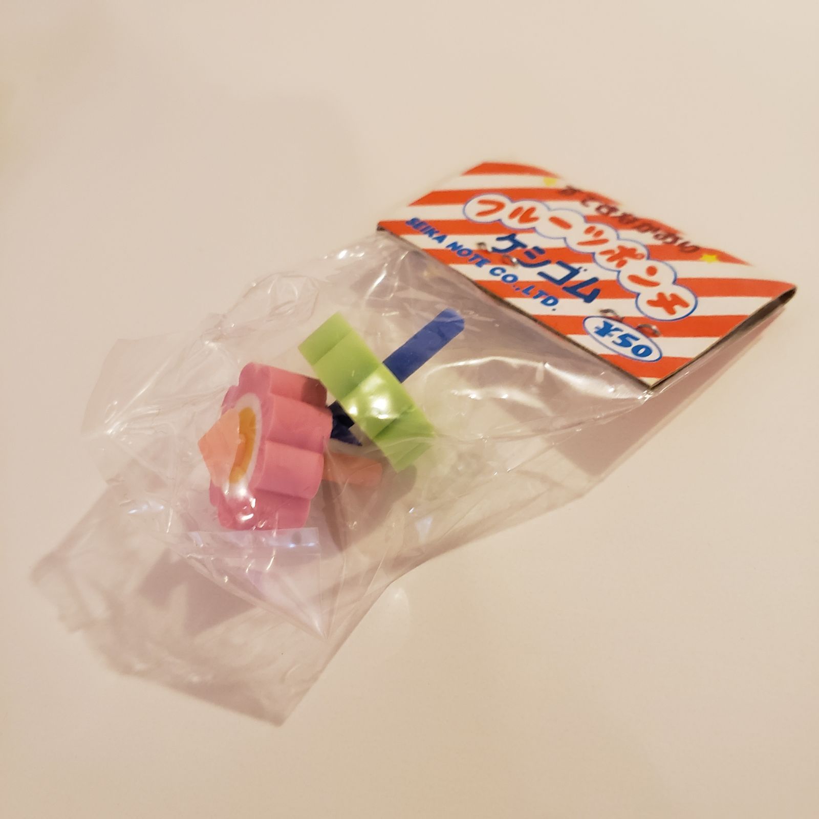 セイカノート フルーツポンチ 消しゴム 未使用 セイカノート フルーツ