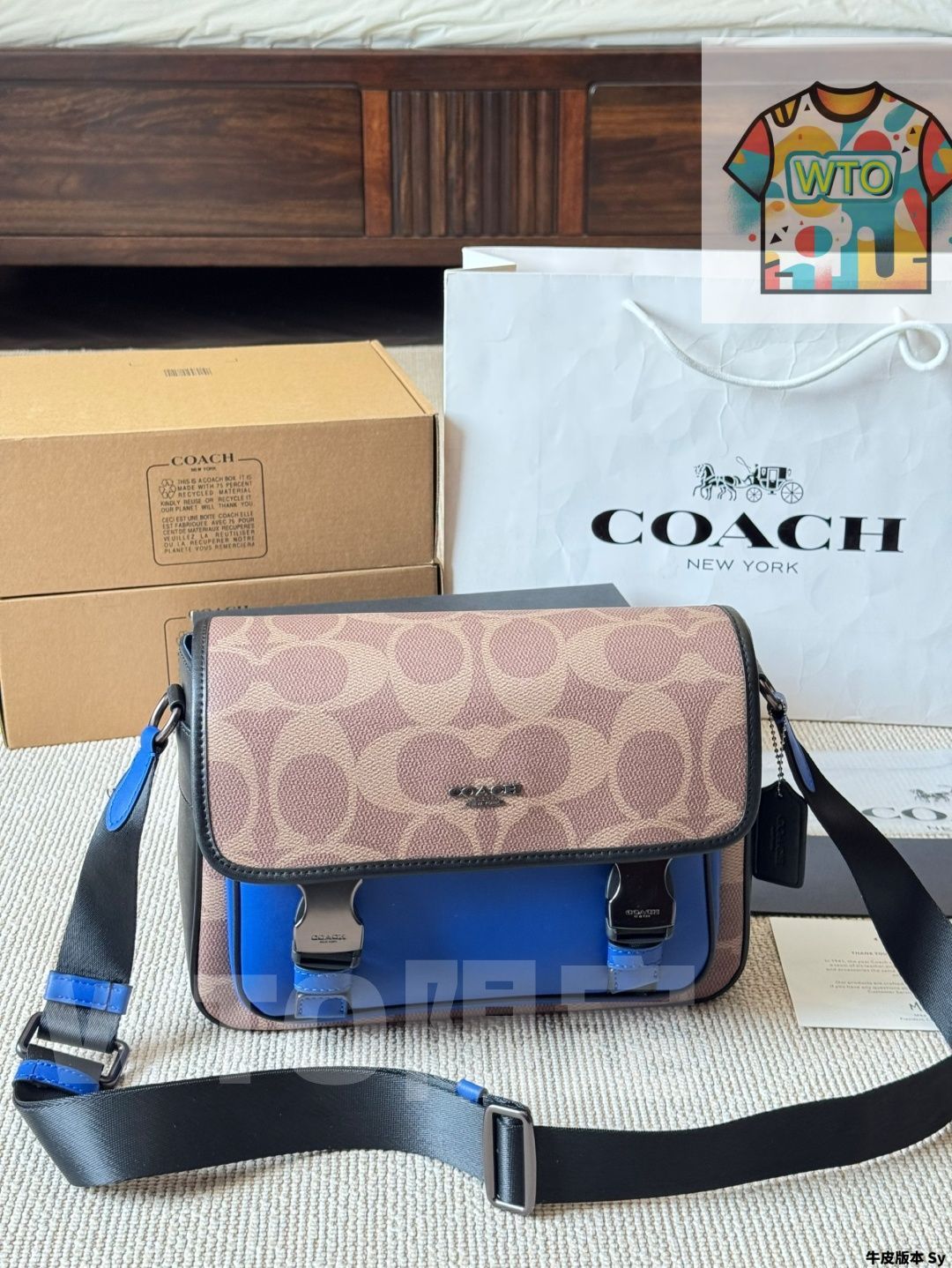 コーチ　メッセンジャーバッグ COACH ショルダーバッグ チャーター メッセンジャー クロス