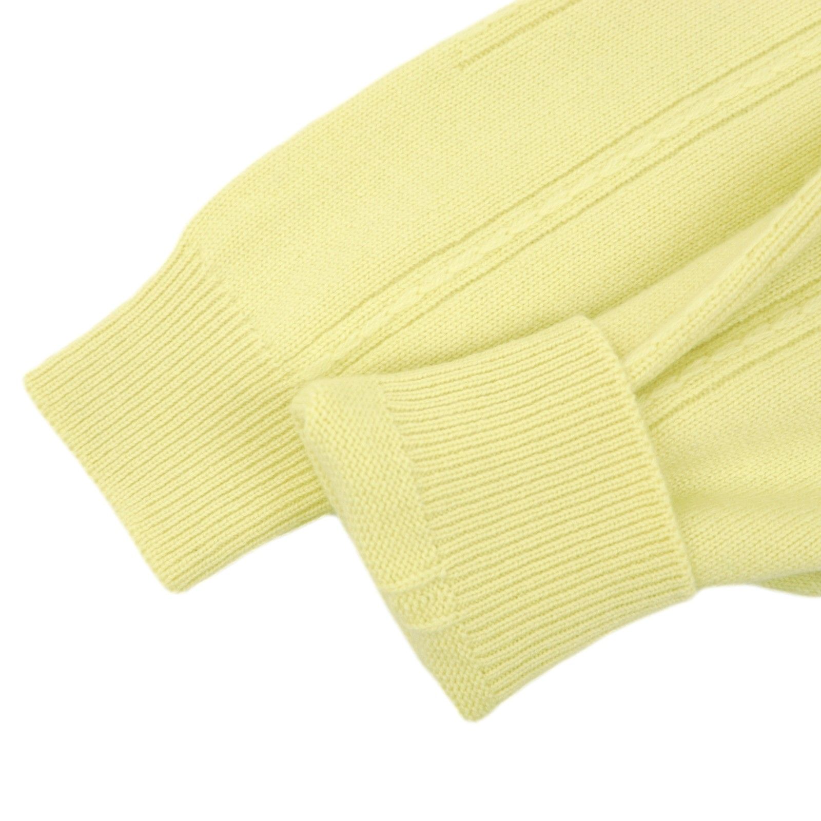 22aw hermes L カシミヤ混　コレクション　ニット　イエロー 22aw hermes L カシミヤ混 コレクション ニット イエロー レディス