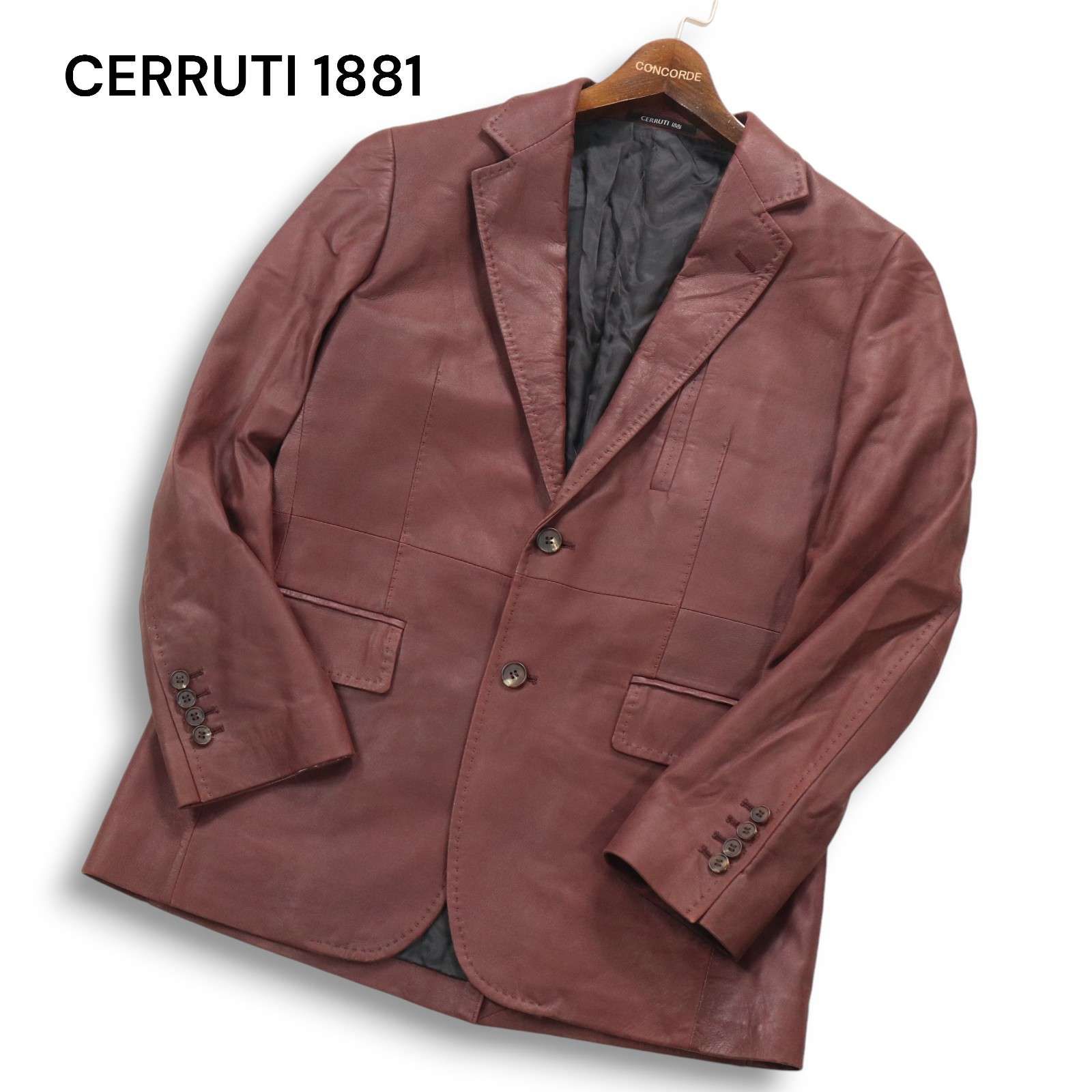 CERRUTI 1881 チェルッティ セルッティ 秋冬 羊革☆ ラム レザー