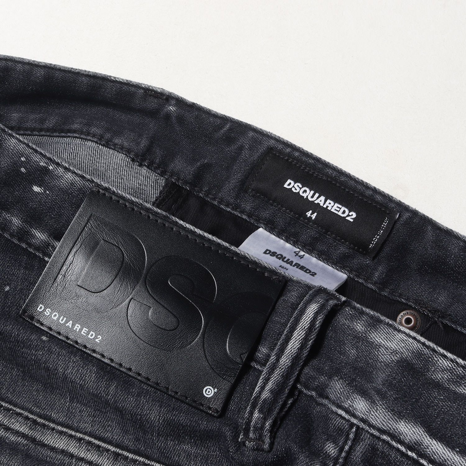 ディースクエアード2 ブラックデニム 44 DSQUARED2 ディースクエアード