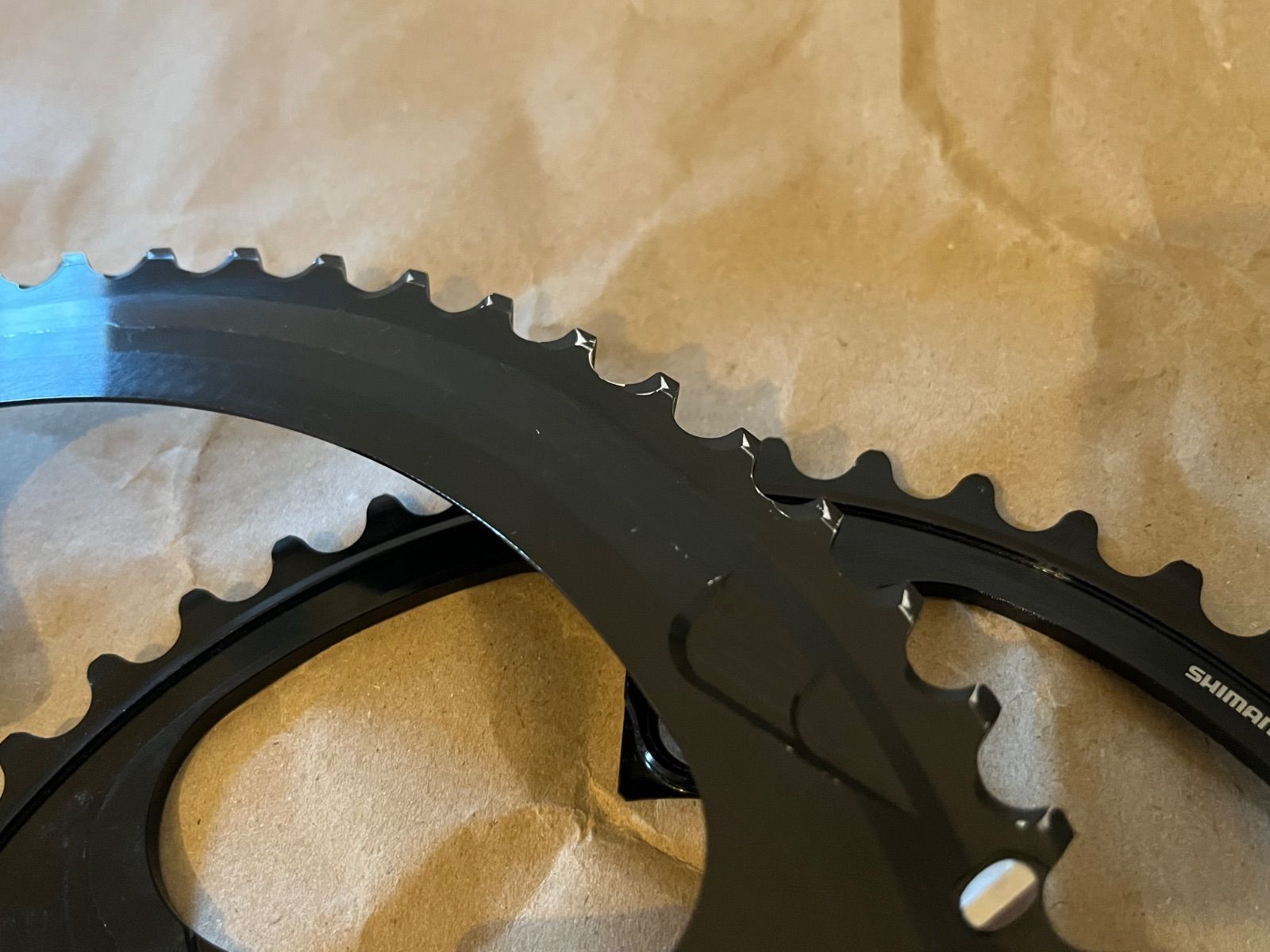 DURA ACE FC-R9100 11sプロトタイプチェーンリング 58-46t 中古