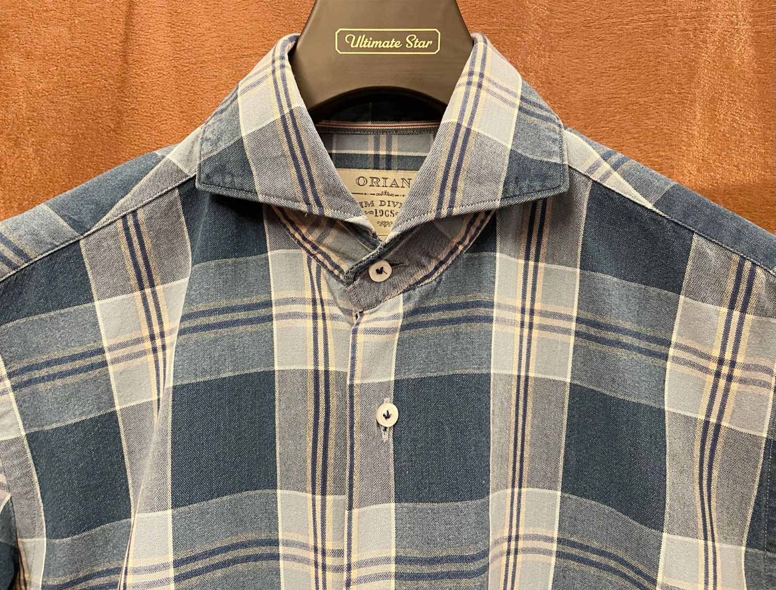 【美品】ORIAN デニムシャツ 濃紺 ORIAN＞デニムウエスタンシャツ｜ビームス 立川｜BEAMS