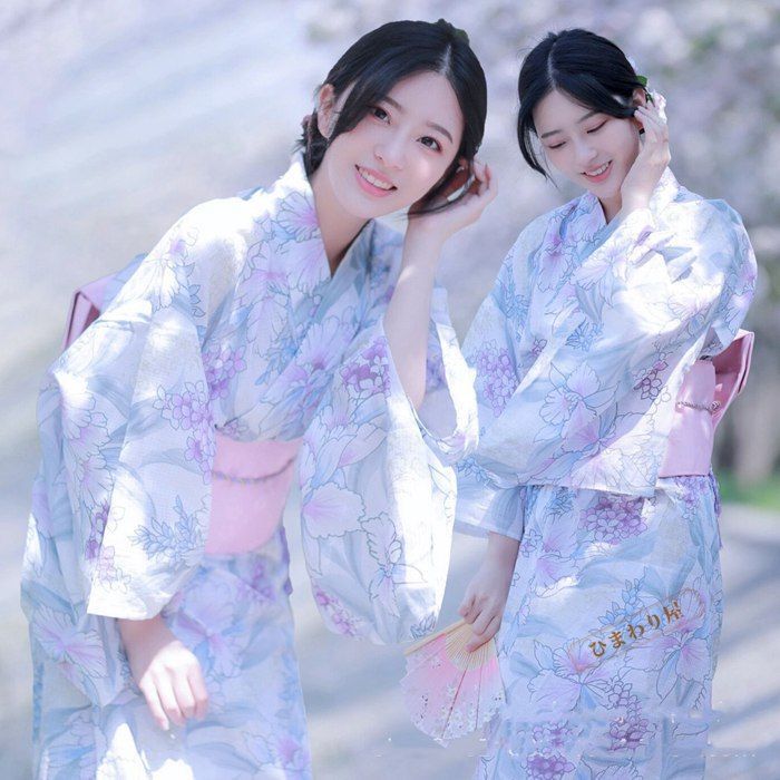 浴衣 レディース 花柄 和服 浴衣 女性用 桜柄 コスチューム 浴衣 平織り きれいめ フリーサイズ 花火大会 夏祭り 旅館 浴衣セット ゆかた 大人用 あわせ お出かけ 七夕yukata13