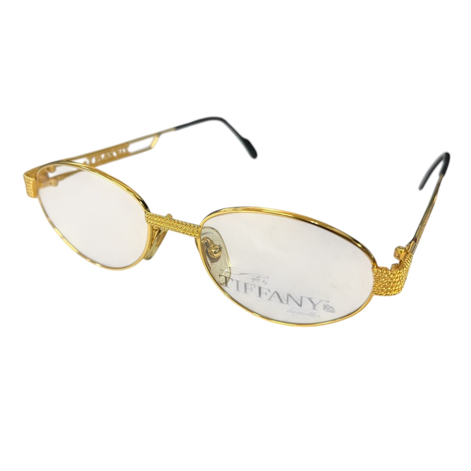 正規品】TIFFANY 23K GOLD PLATED OPTICAL メガネ 正規品】TIFFANY 23K GOLD PLATED OPTICAL メガネ