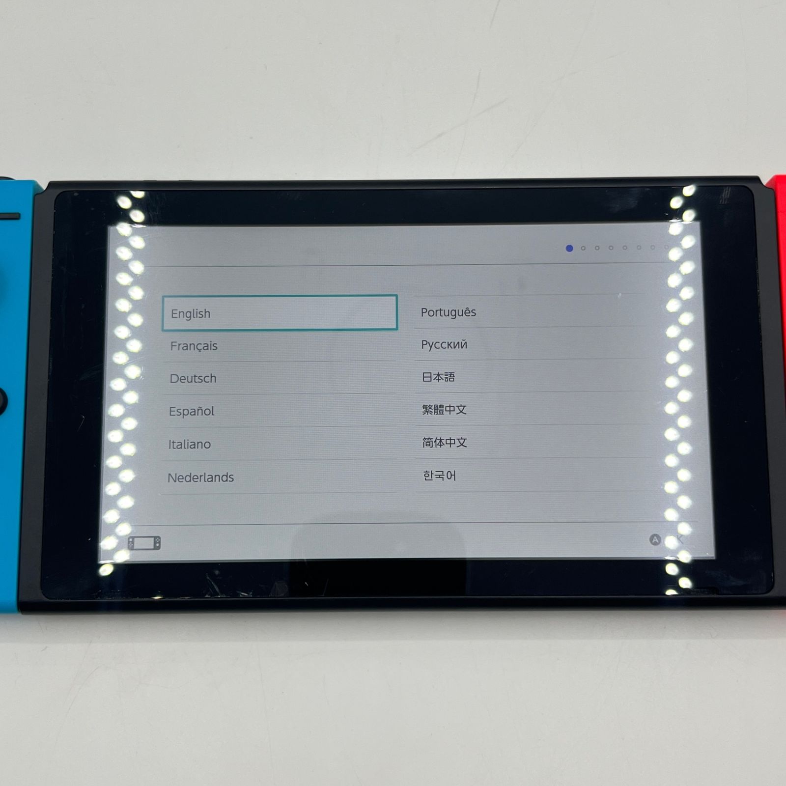 ジャンク Aボタン接触不良】 Nintendo Switch HAC-001 [ネオン