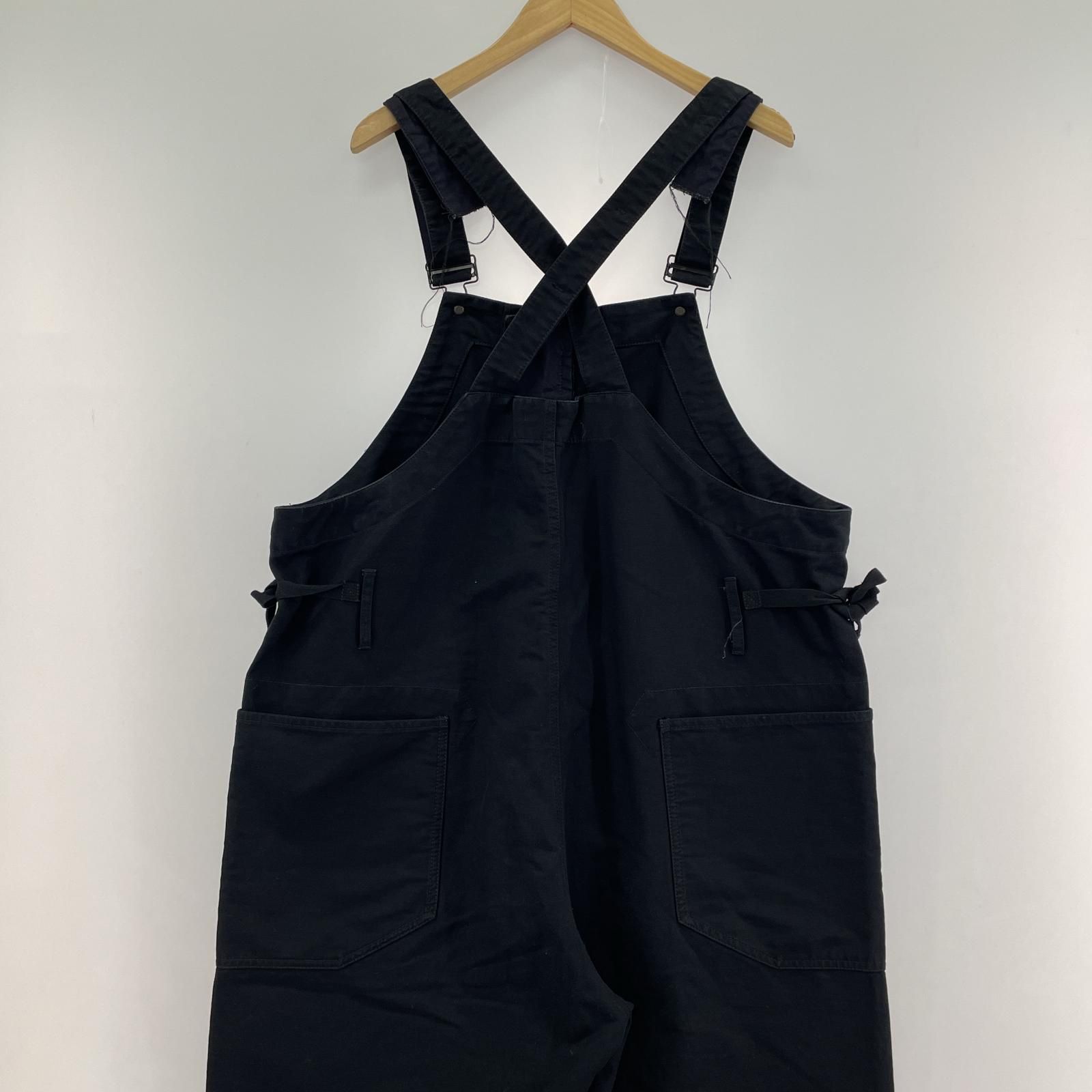 ENGINEERED GARMENTS ブラックオーバーオール S Engineered Garments◇Overalls/オーバーオール/S/コットン/ブラック