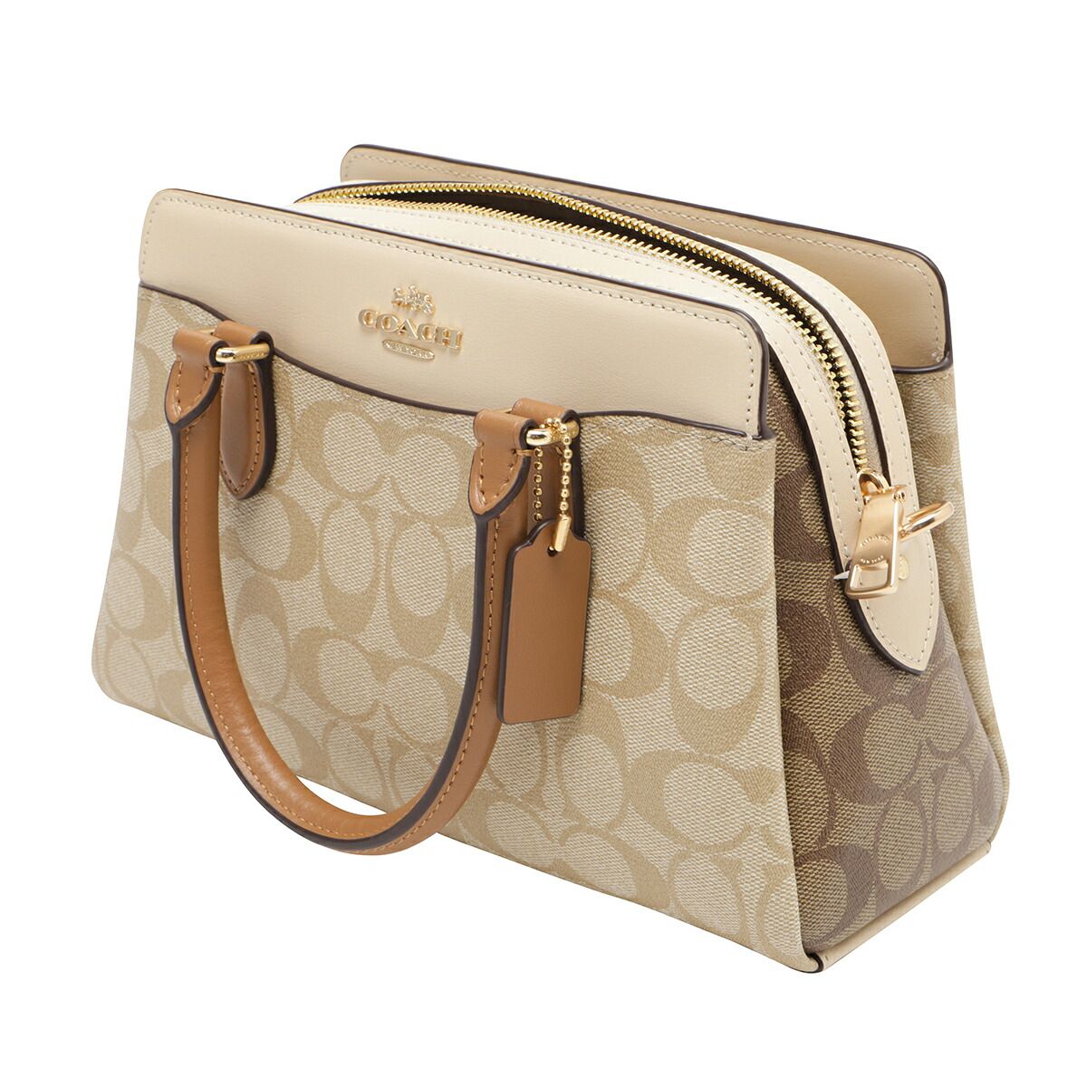 新品 コーチ COACH トートバッグ ミニ ダーシー キャリーオール ライト