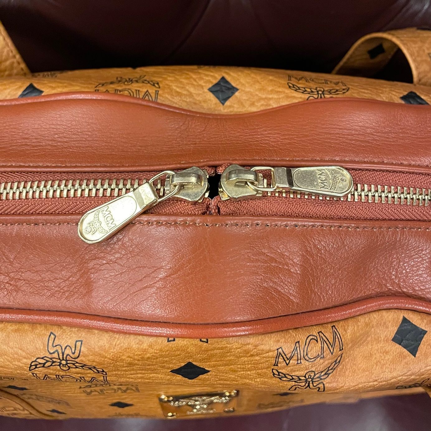 激レア TISA PHENOMENON × MCM トリプルネームモノグラム柄トート