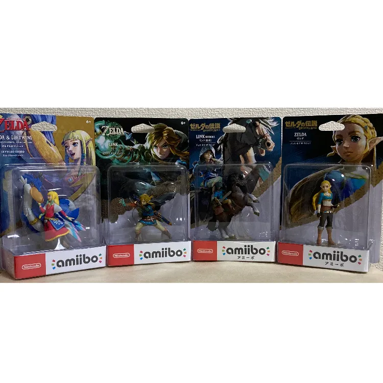 amiibo ゼルダの伝説 4体セット(ロフトバード、リンク【ティアーズ