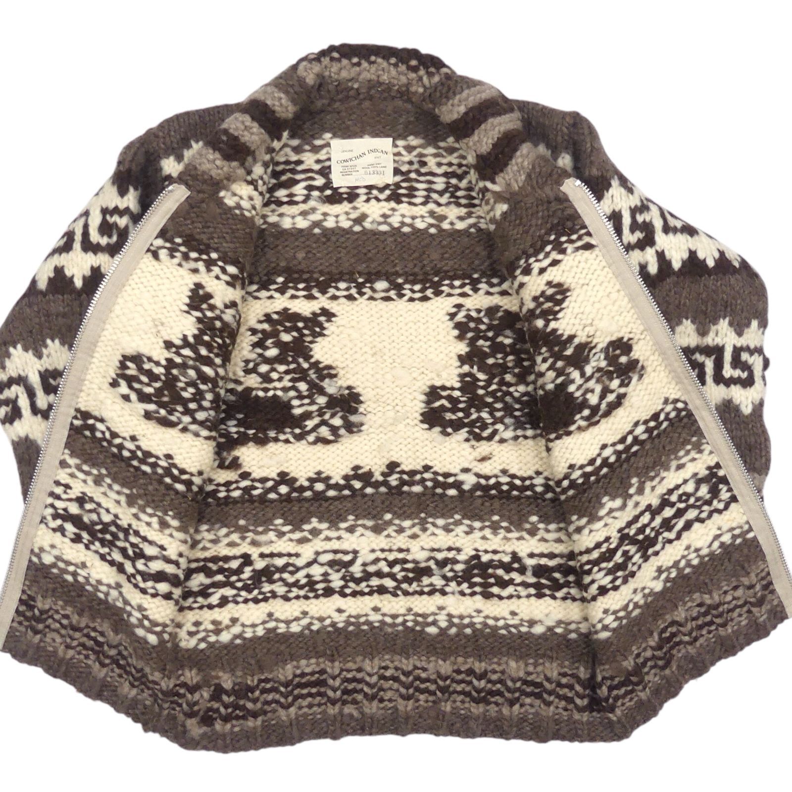 COWICHAN INDIAN カウチンインディアン カウチン セーター XL