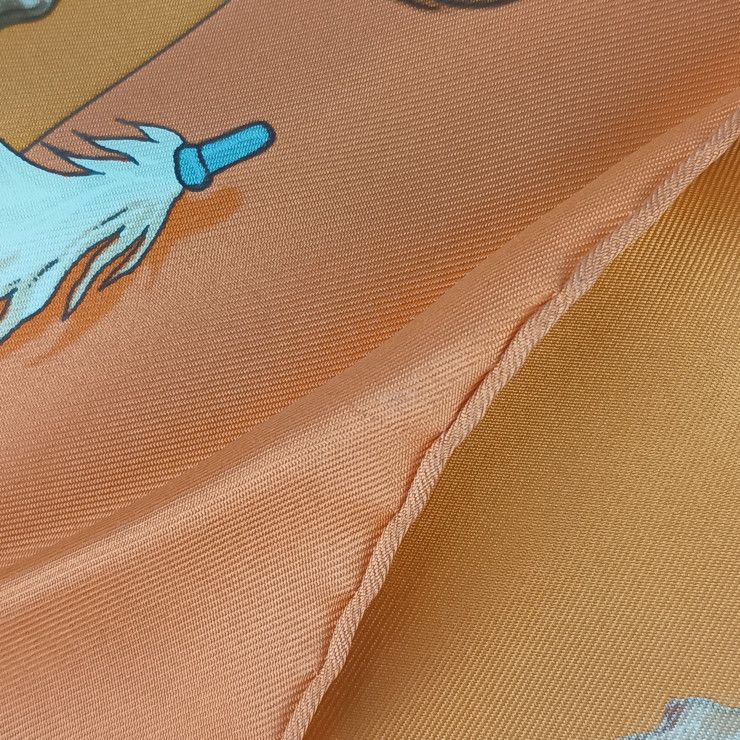 エルメス HERMES スカーフ カレ90 EN PISTE オンステージ