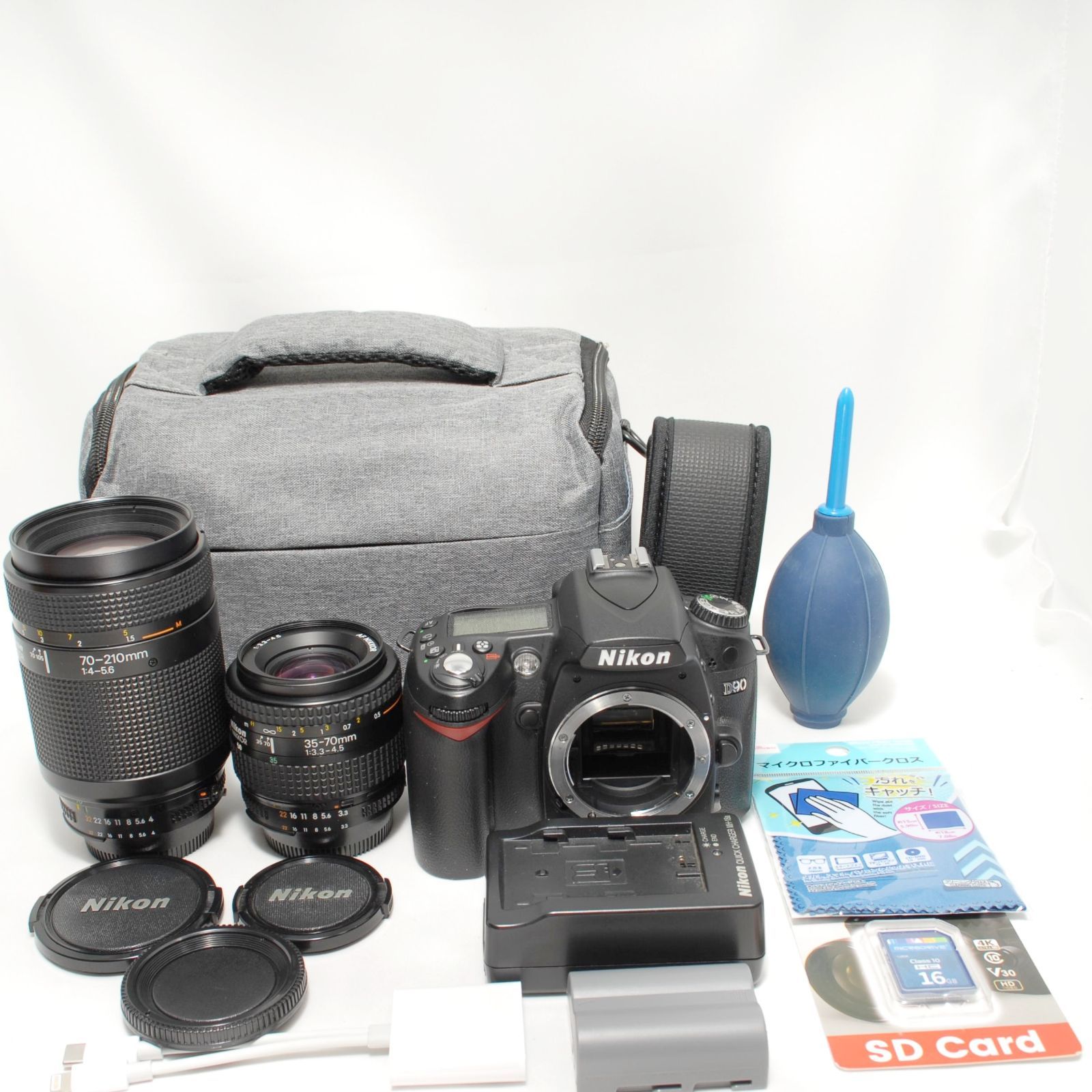 ☘️新品級✨2644ショット☘️Nikon D90 望遠ダブルレンズキット 新品級！2644ショット】Nikon D90 望遠ダブルレンズキット