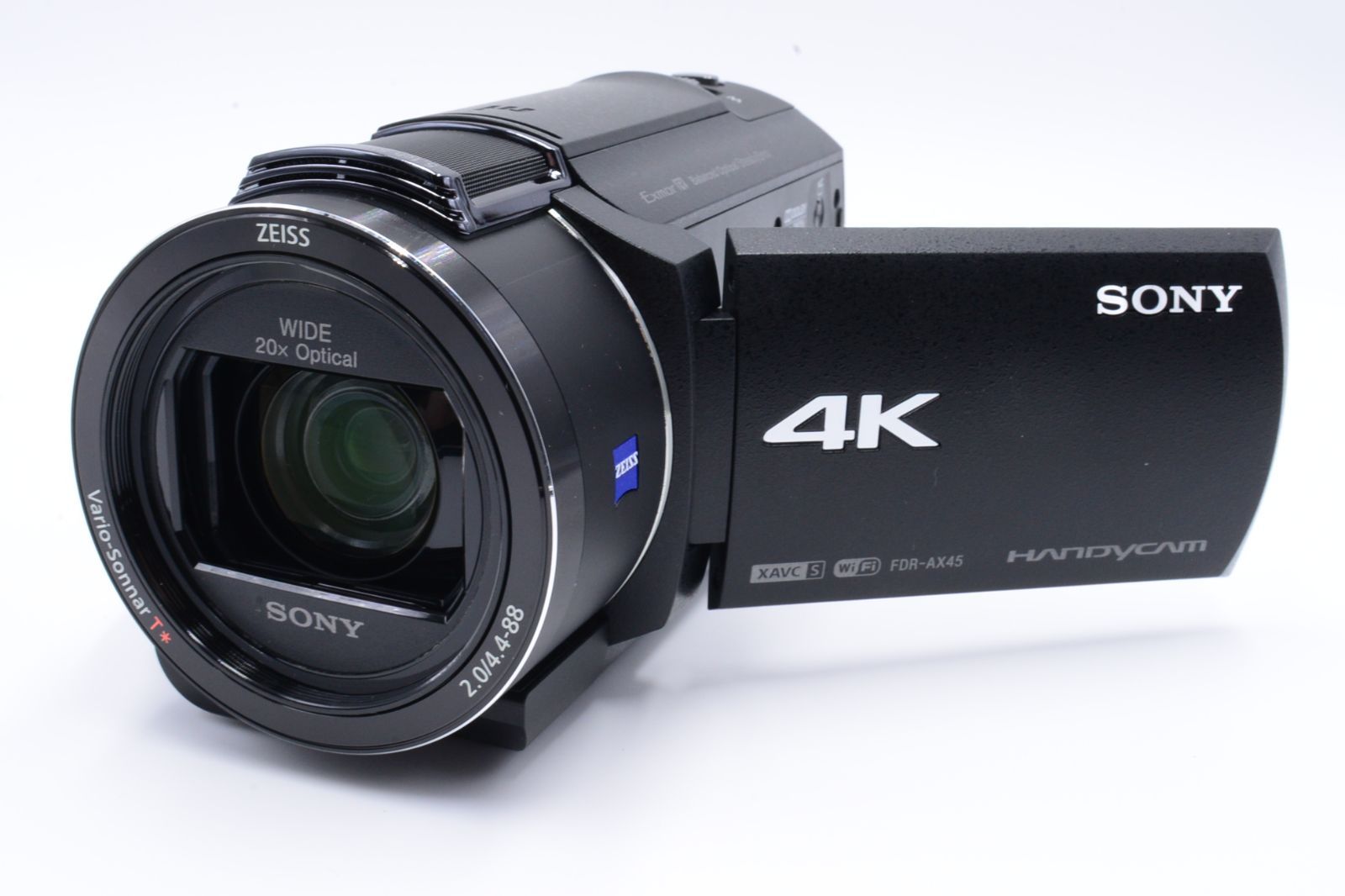 売却済み】ソニー SONY ビデオカメラ FDR-AX45 4K 光学20倍 ブラック ...