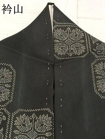 平和屋着物＊夏物 小紋 紗 薔薇 正絹 逸品 AAAZ0438jd