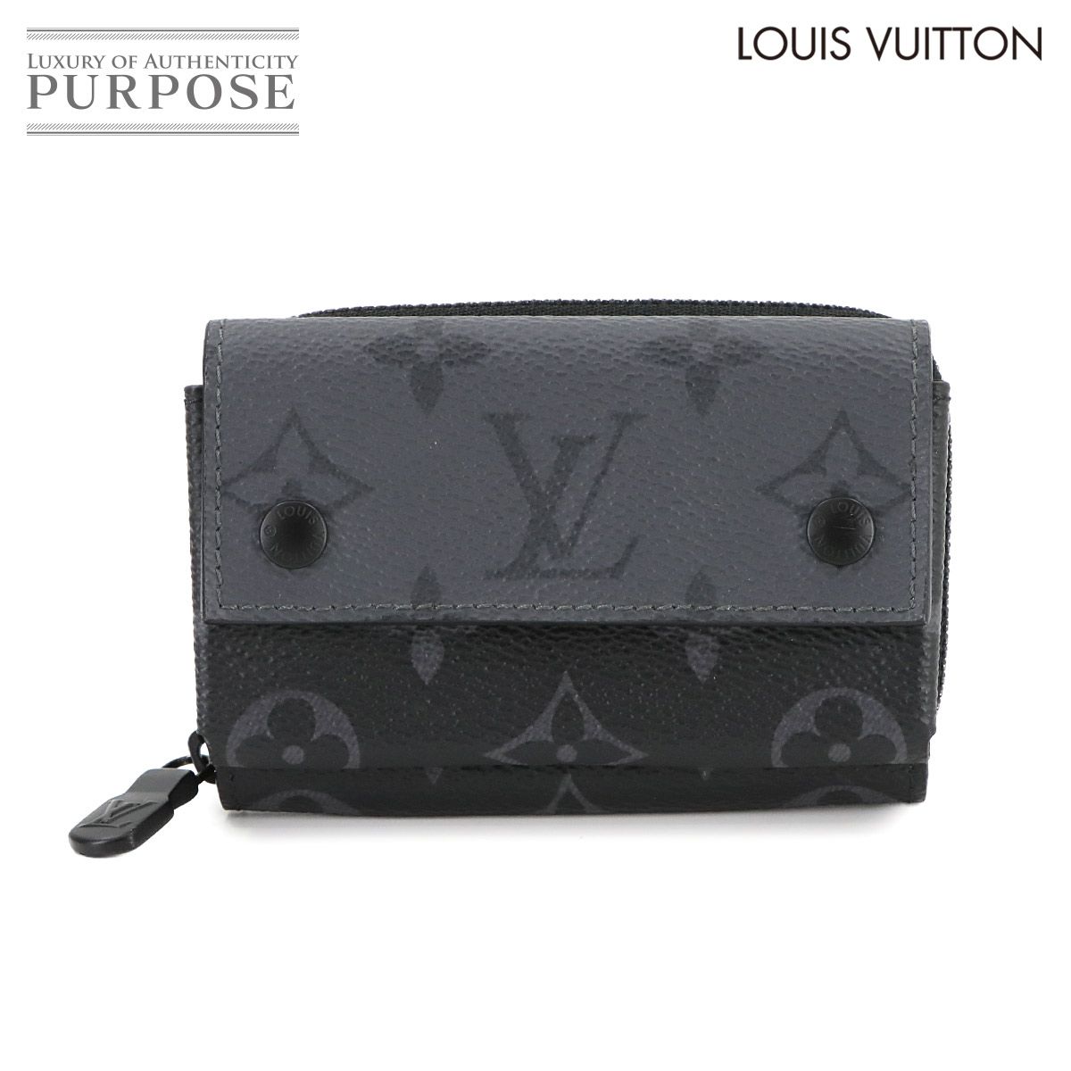ルイ ヴィトン LOUIS VUITTON モノグラム エクリプス リバース ジッピー オーガナイザー コインパース M82771 90280656