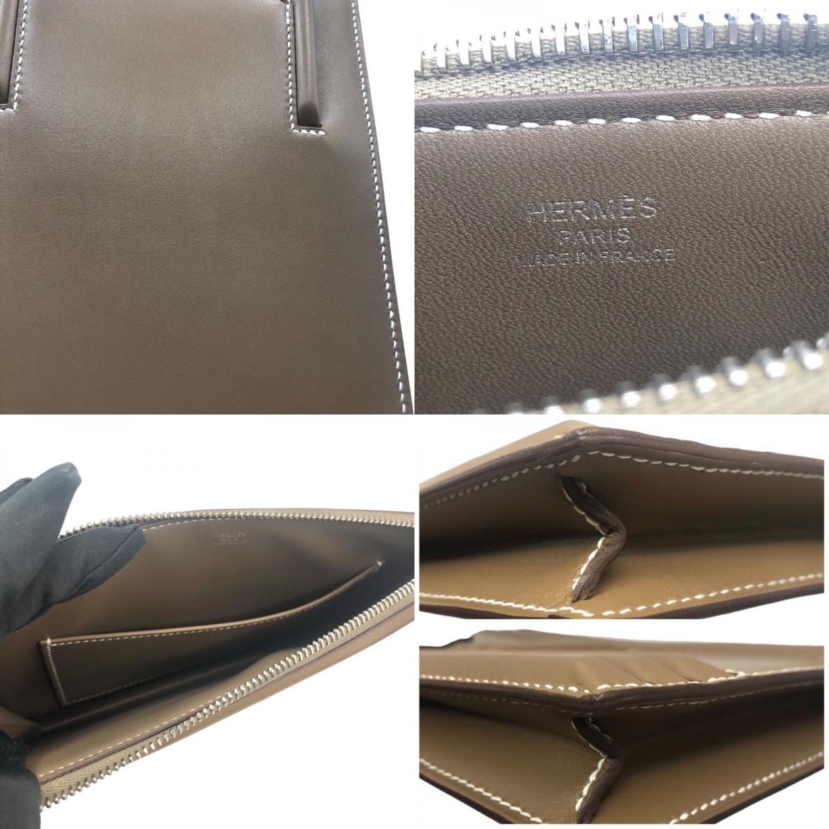 エルメス HERMES カデナバッグ エトゥープ タデラクト/B刻印/SV金具 ...