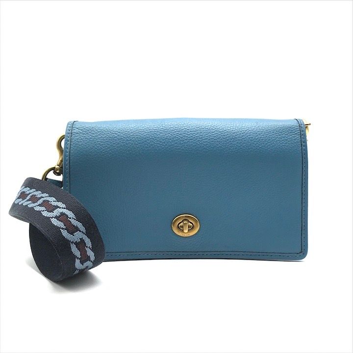 フラワースタッズミニトラッカーウォレット ハトメ小判カン付き セミ