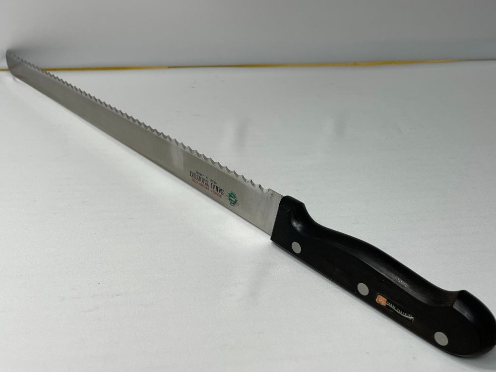 堺孝行 UDDEHOLM SWEDISH STEEL パンスライサー 刃渡360mm 品 おまけ付