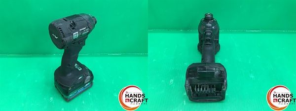 品 ハイコーキ WH36DC 2XPBSZ インパクトドライバ ストロングブラック BSL36A18BX バッテリ×2個 UC18YDL2 充電器