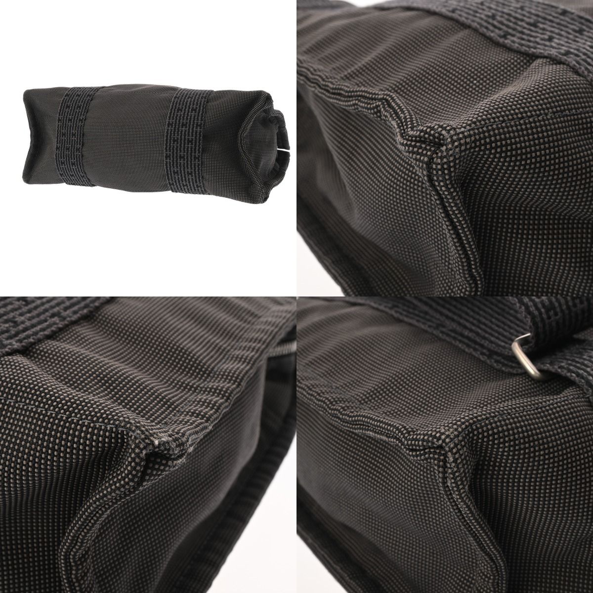 エルメス エールライン アド MM グレー レディース キャンバス リュック デイパック DECORATOM_COM_BR