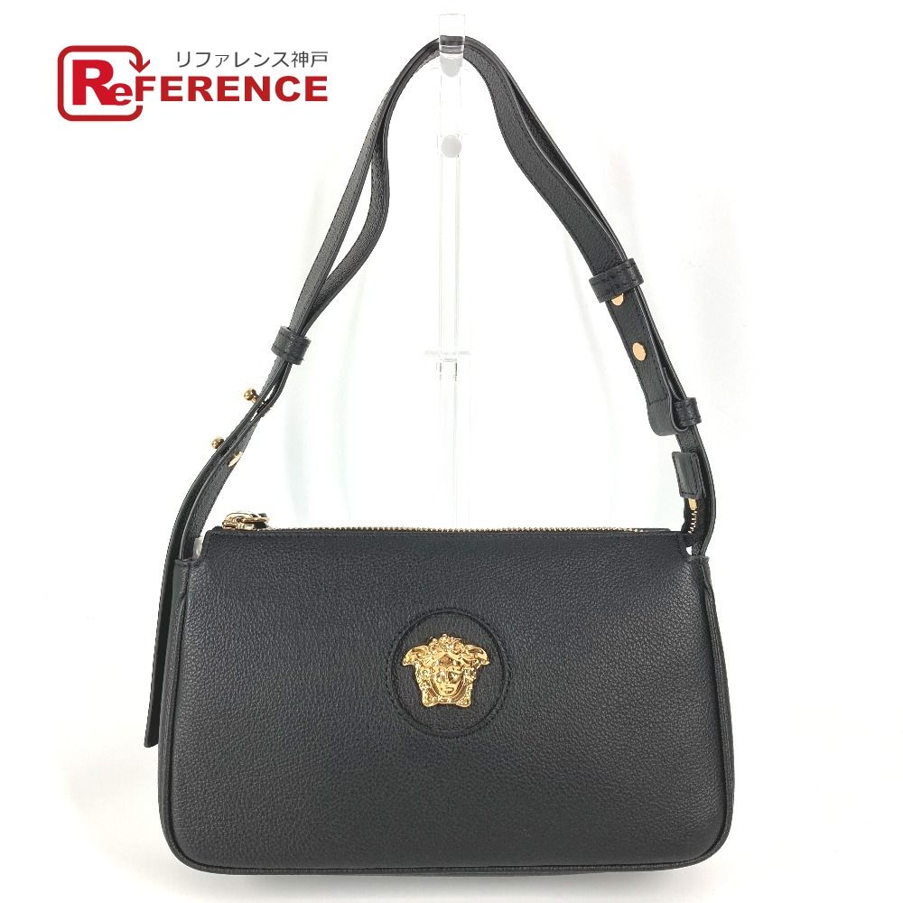 VERSACE ヴェルサーチ ショルダーバッグ メデューサ ロゴ レザー