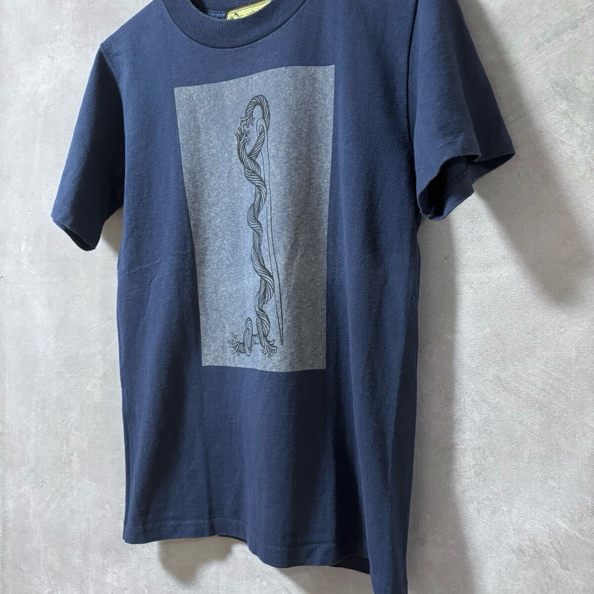 NEMETH ネメス archive 縄 ロープ プリント 半袖 カットソー T