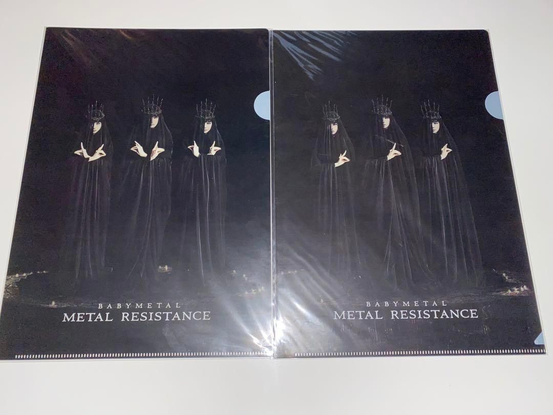 THE ONE ファイル2枚 BABYL LRESISTANCE THE ONE ファイル2枚 BABYMETAL METALRESISTANCE