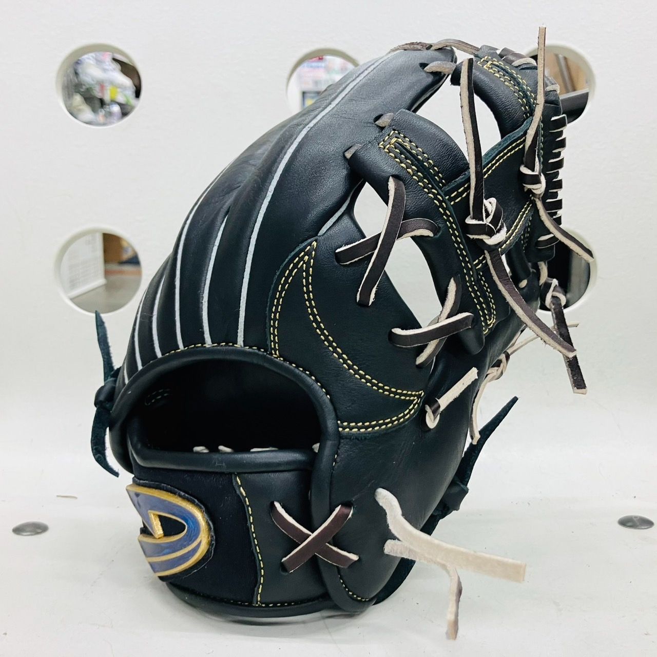 ディークエスト　オリジナルカスタムグラブ　少年硬式推奨　オールラウンド用　型付済 D-Quest ディークエスト オリジナルカスタムモデル 少年硬式推奨