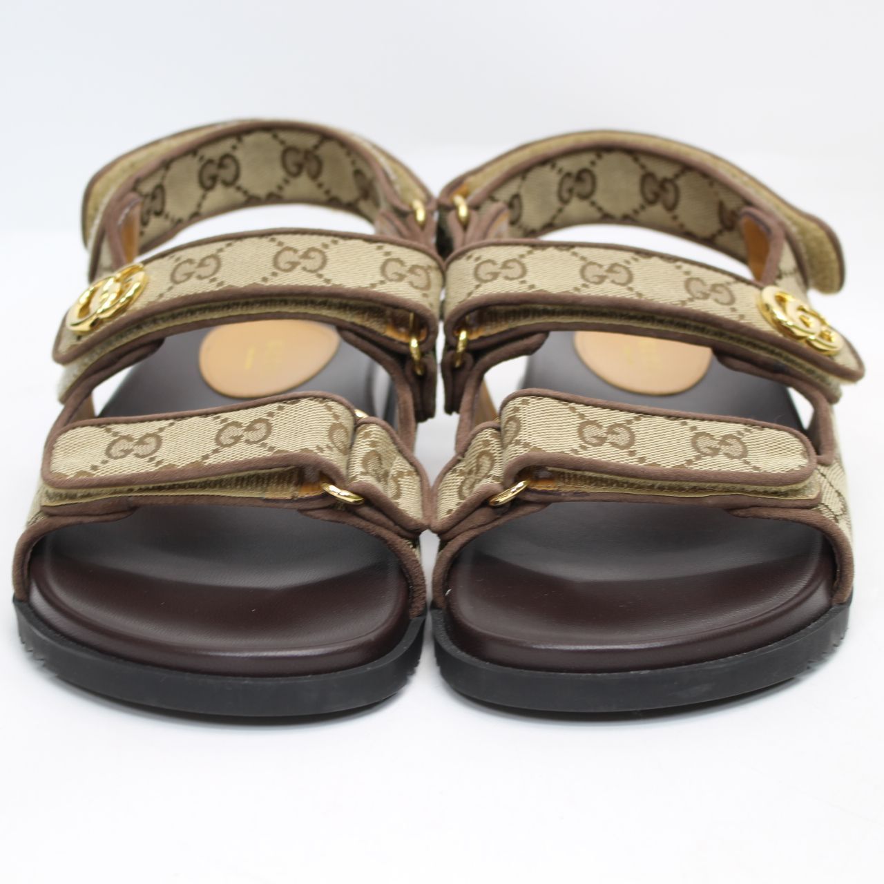 IS208)【美品】グッチ GUCCI サンダル 靴 シューズ キャンバス