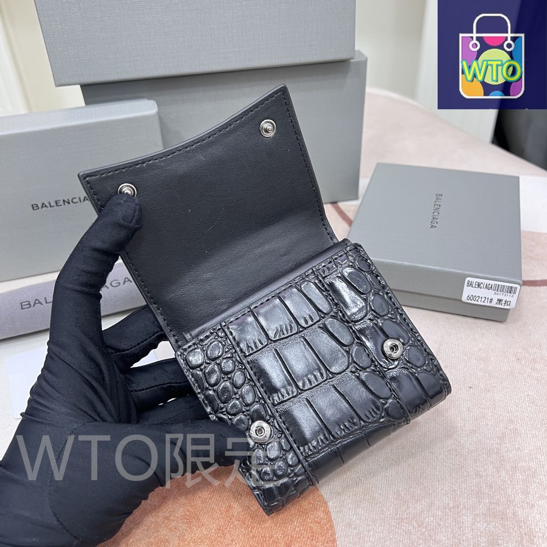 【希少/美品】 BALENCIAGA / BBクロコトリフォールドウォレット 楽天市場】バレンシアガ クロコの通販