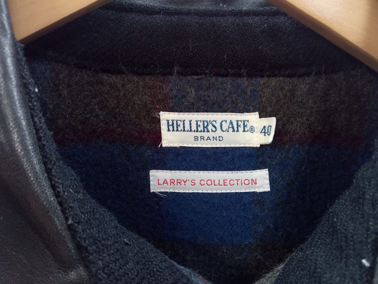 中古】【メンズ】HELLER'S CAFE ヘラーズカフェ カーコート ホース