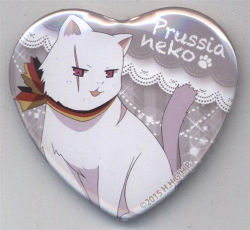 ヘタリア ロシア ハート型缶バッジ 4個セット ヘタリア ロシア にゅ～とろ缶バッジ - メルカリ