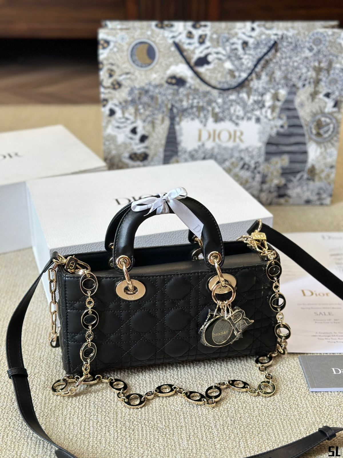 Dior/ハンドバッグ、リュック、小銭入れ、手首バッグ