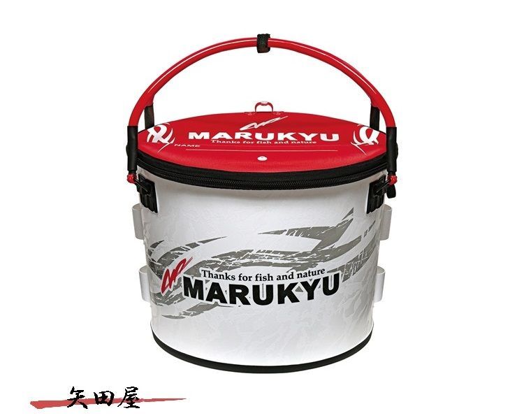 マルキュー フィッシングギア 丸型 パワーバッカン TRIII ホワイト 184148