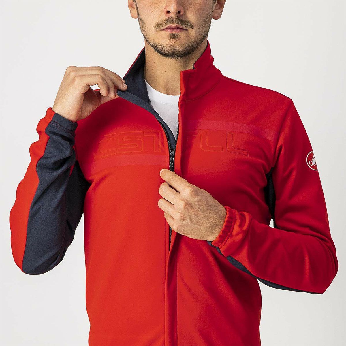 Castelli★カステリ Transition 2 ジャケット size:M メンズサイクリングジャケット サイクリング メンズ TRANSITION