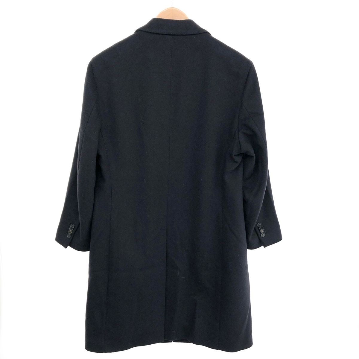 LARDINI チェスターコート ネイビー サイズ52 LARDINI チェスターコート ネイビー サイズ52