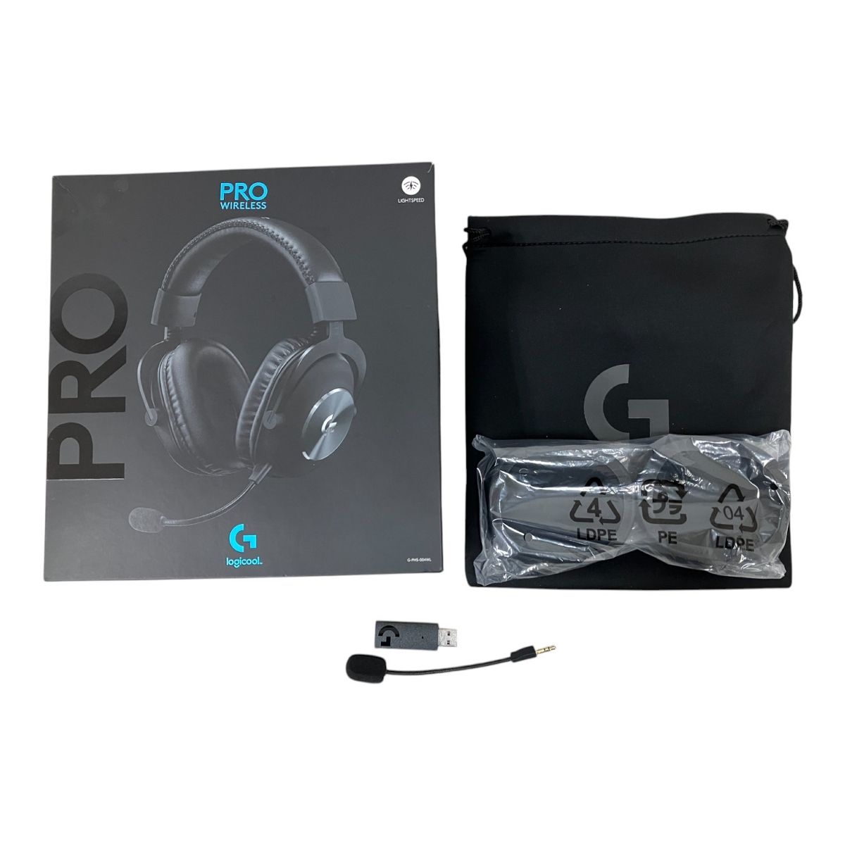 Logicool G PRO X WIRELESS LIGHTSPEED ゲーミングヘッドセット