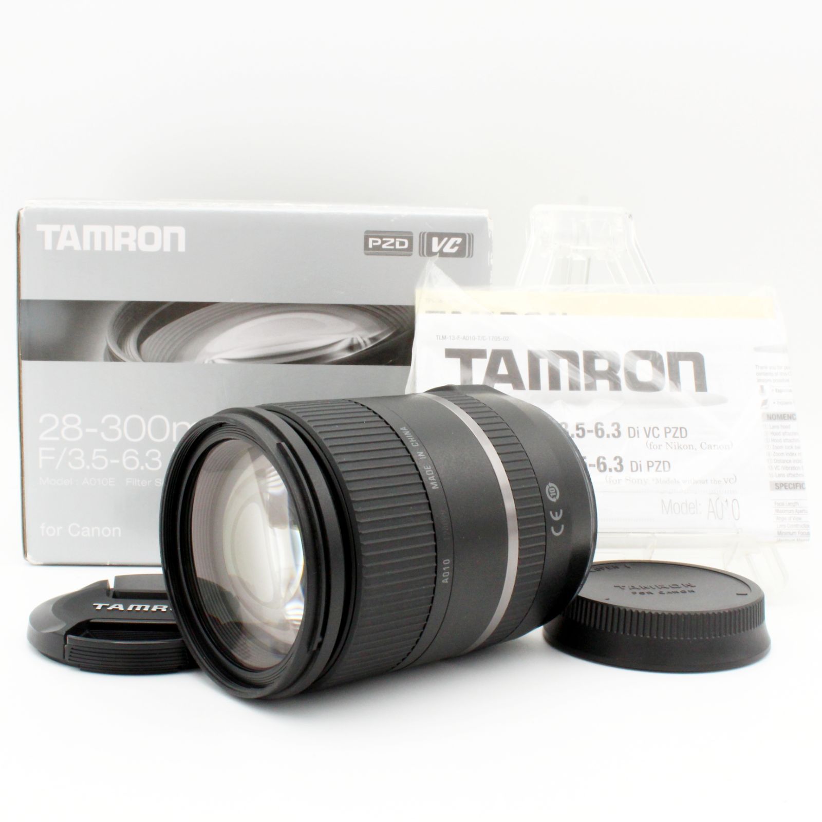 新品級】TAMRON 28-300mm F3.5-6.3 Di VC PZD キヤノン用 (Model A010 